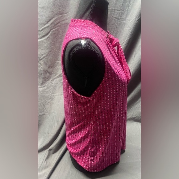 Liz Claiborne blazer and blouse set Fuchsia Black sz M 6 NWT - Picture 11 of 11